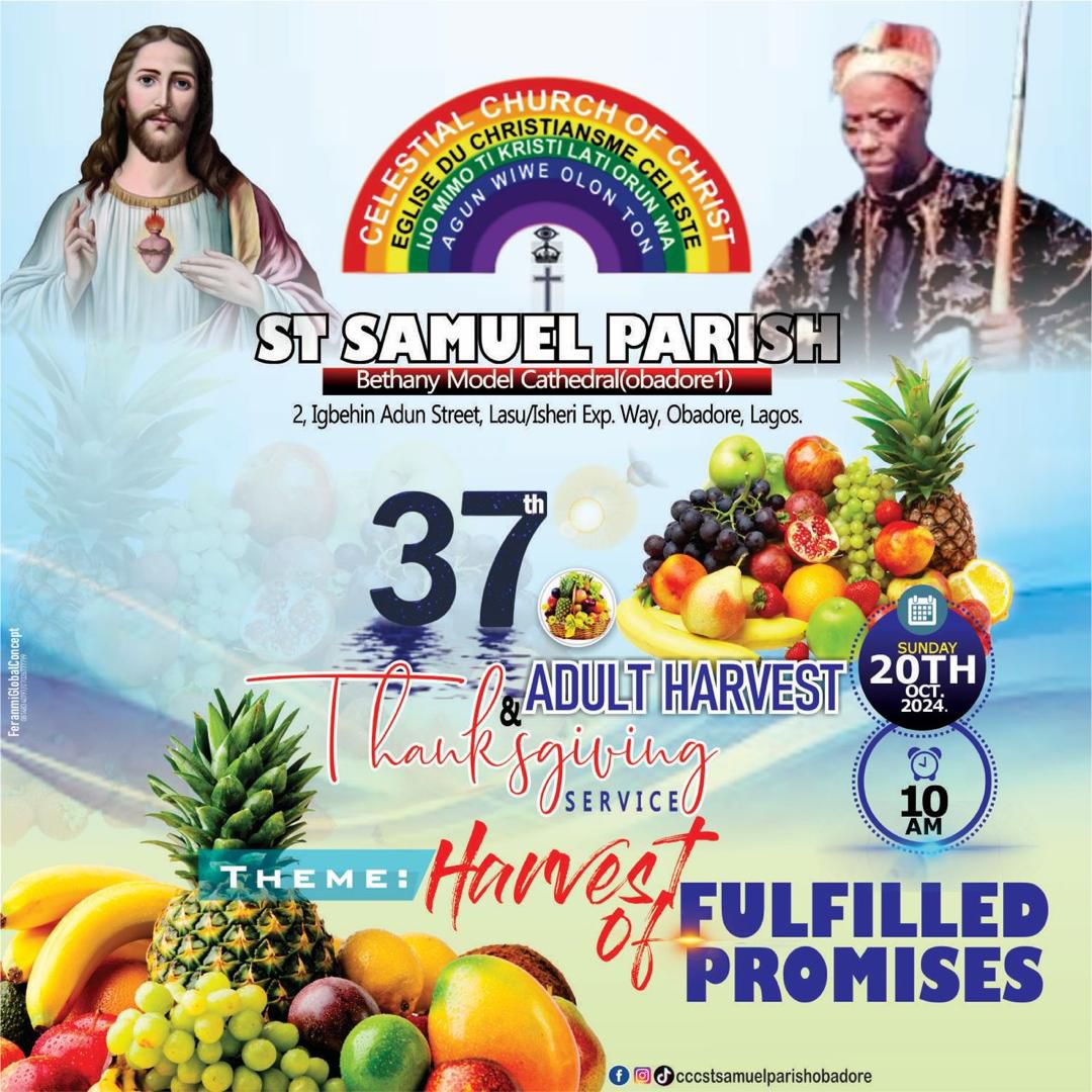 37th Harvest Banner